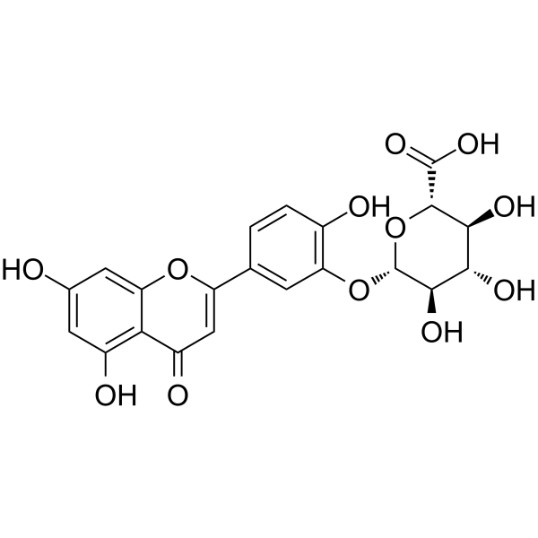Luteolin-3-O-beta-D-glucuronide 53527-42-7